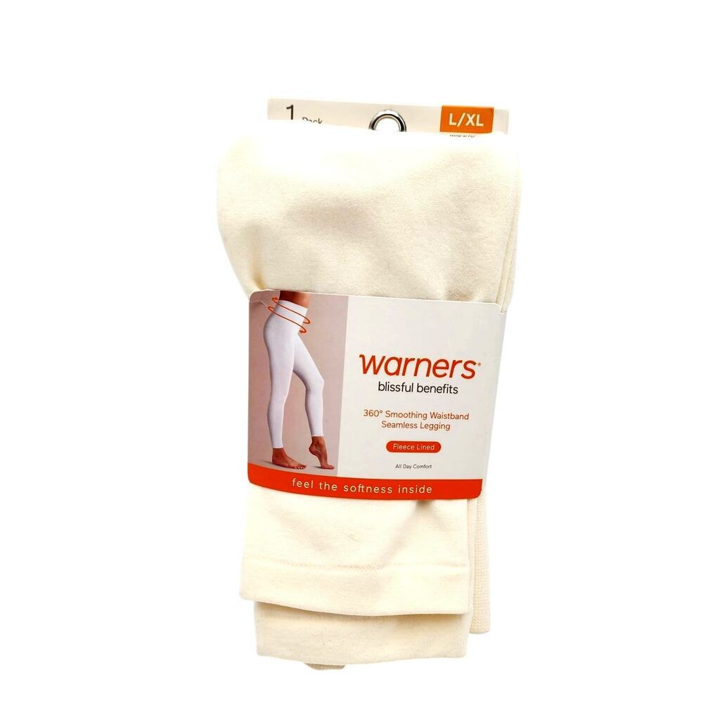 2 for 1. 2 DIFFERENT STYLES OF WARNERS BLISSFUL BENEFITS LEGGINGS - Picture 11 of 16